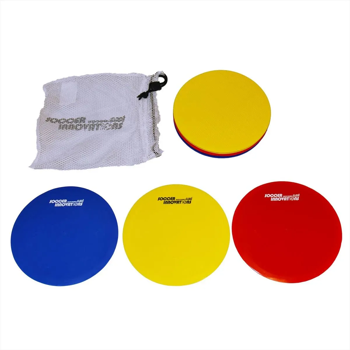 Soccer Innovations Flat Training Disc Markers Multi-Color