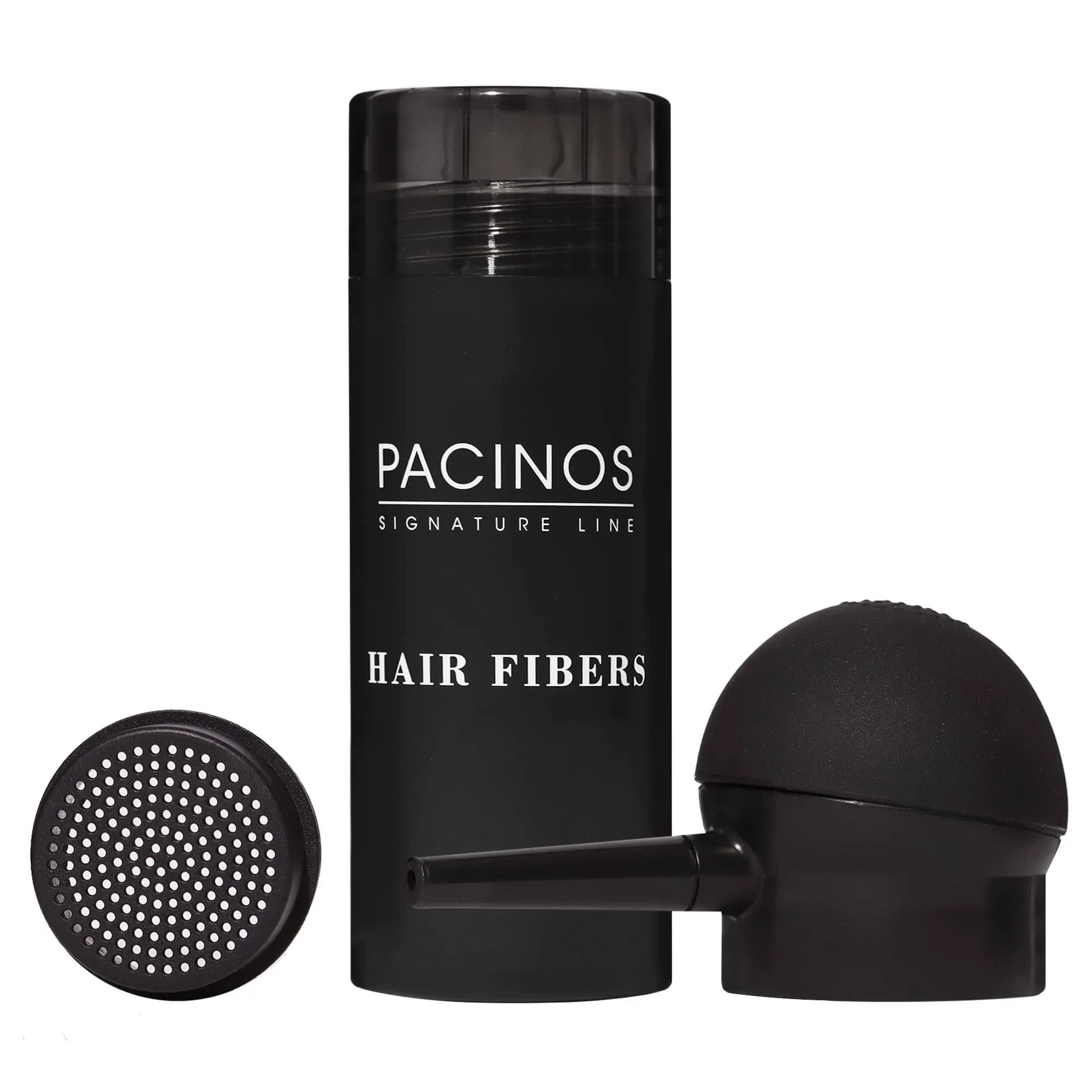 Pacinos Signature Line Black Hair Fibers 0.88 oz for Thinning Hair