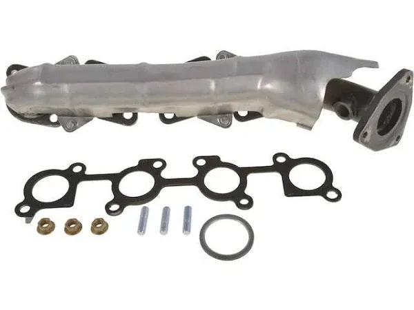 Left Driver Side Exhaust Manifold - Compatible with 2000-2004 Toyota Tundra 4.7L V8