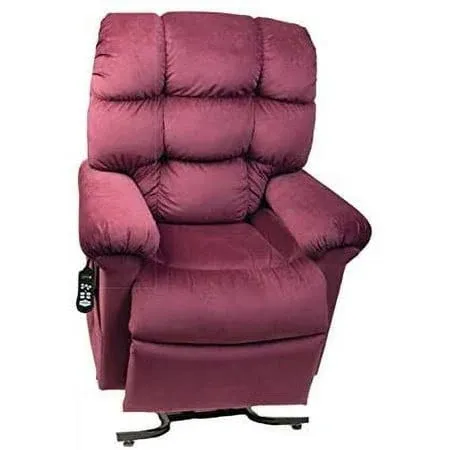 Golden Technologies Cloud Lift Chair Recliner with MaxiComfort and Twilight Medium/Large PR515-MLA (Sterling)