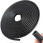 SYOAUTO 32ft10m Door Edge Guard Black Car Guards Protector for Cars