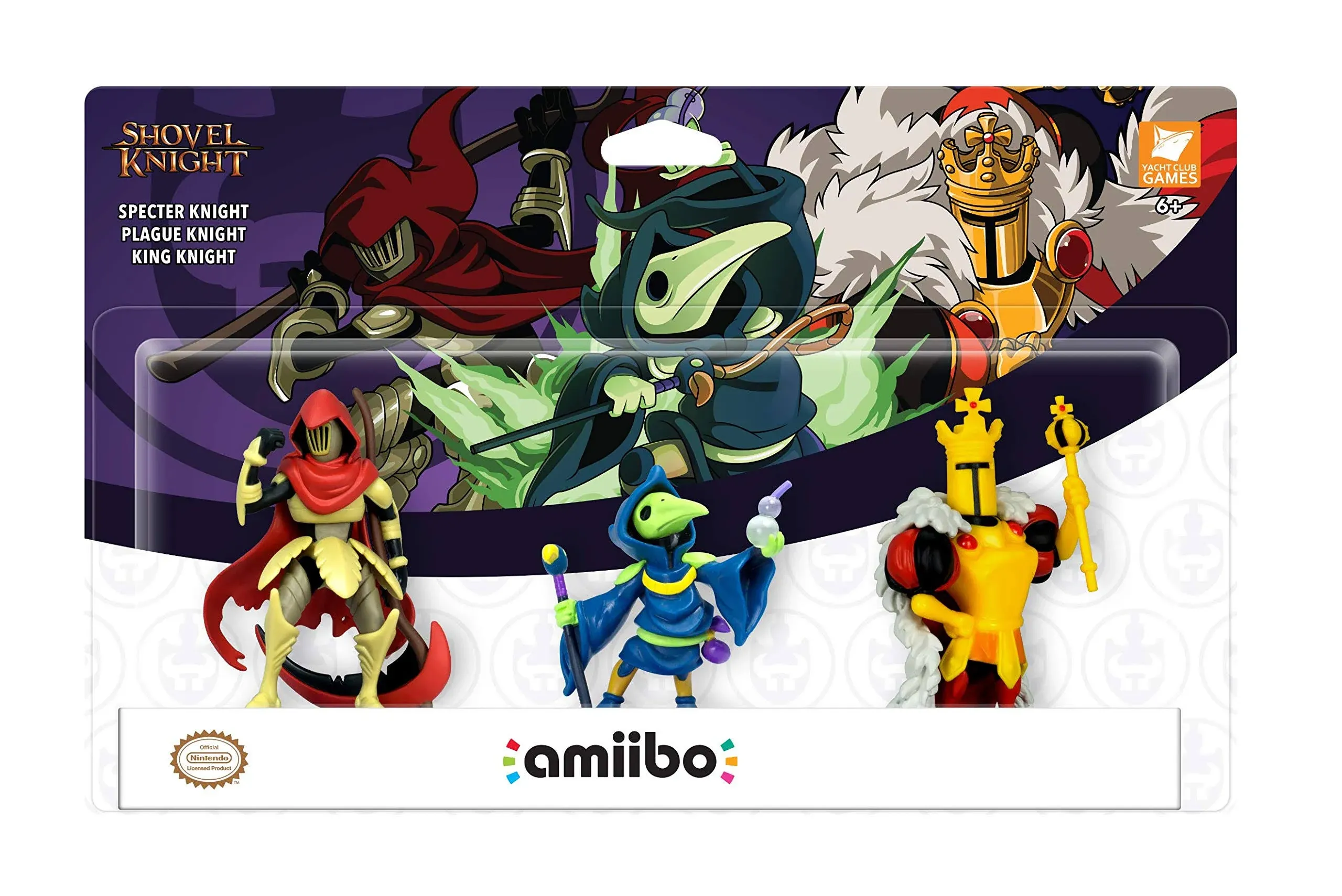 Nintendo Switch Amiibo - Shovel Knight: Treasure Trove Figures (3-pack)