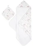 aden + anais Muslin Backed Hooded Towel Set, Keep Rising