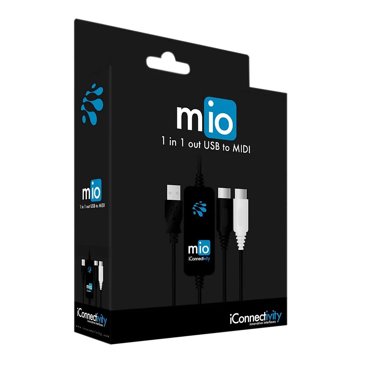 iConnectivity mio 1-in 1-out USB to MIDI Interface for Mac and PC NEW