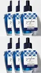 (6) Bath and Body Works GINGHAM Wallflower Fragrance Refill NEW