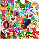 Fidget Toys, 120 Pack Fidgets Set Stocking Stuffers for Kids Party Favors... 