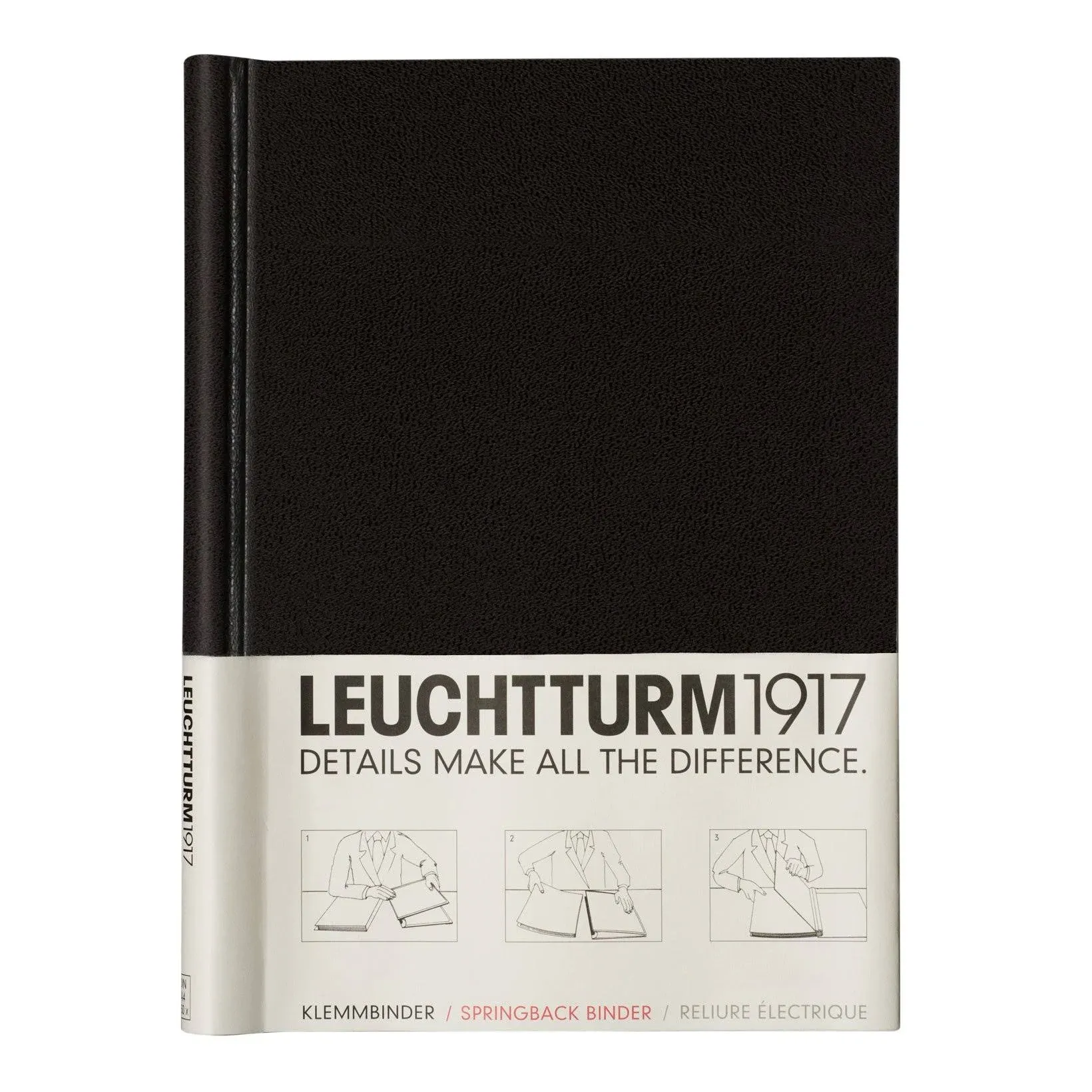 LEUCHTTURM1917 - PEKA Springback Binder (Pacific Green) - Holds 150 Sheets of Paper