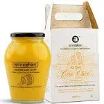 Anveshan A2 Cow Ghee 1000 ml/33.8 Oz | Glass Jar | Bilona Method | Curd-Churned | Pure, Natural & Healthy | Lab Tested