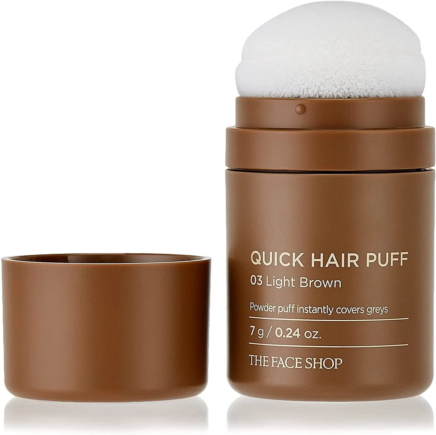 THE FACE SHOP Quick Hair Puff (Dark Brown)