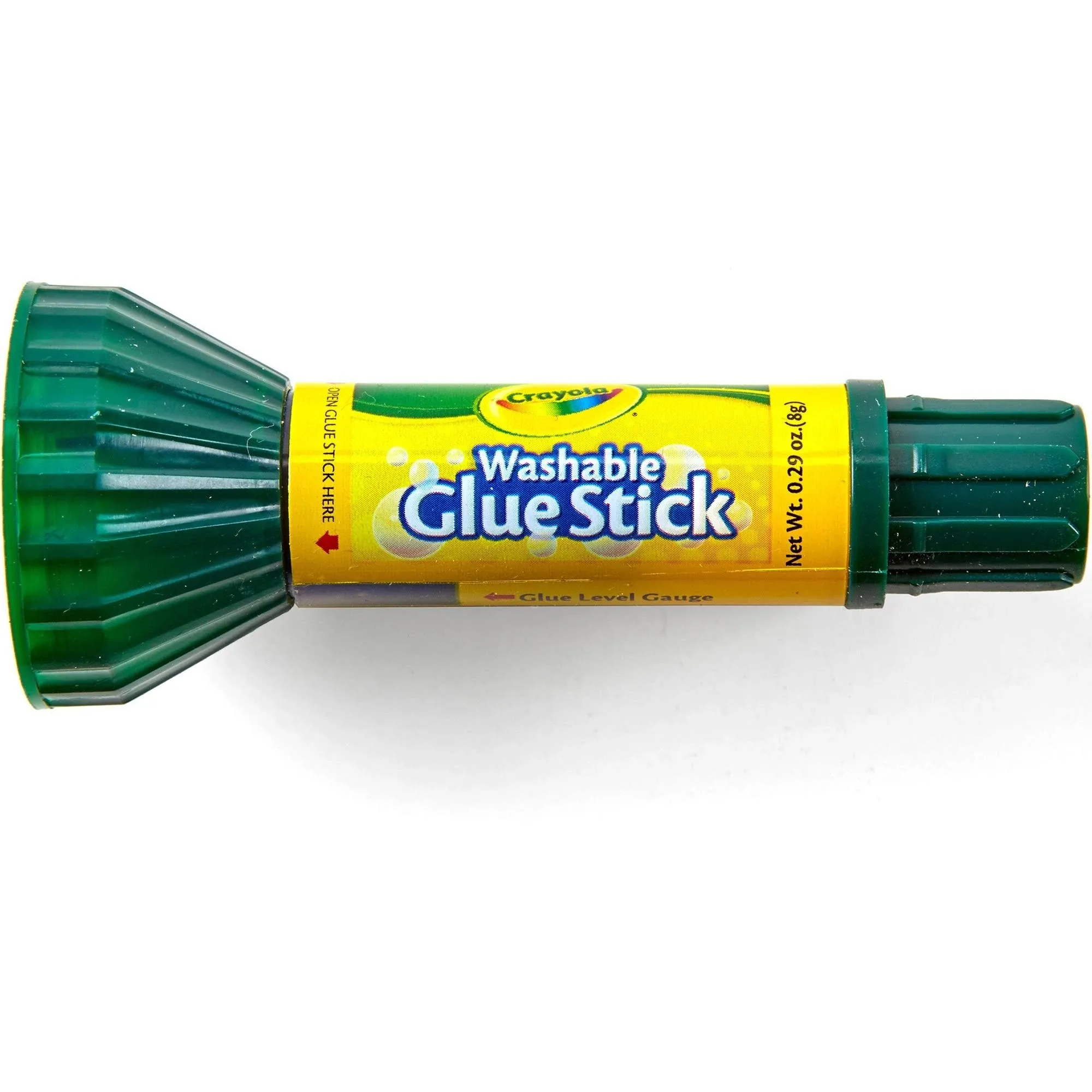 Crayola Washable Glue Stick, 0.88 oz, Dries Clear, Pack of 12