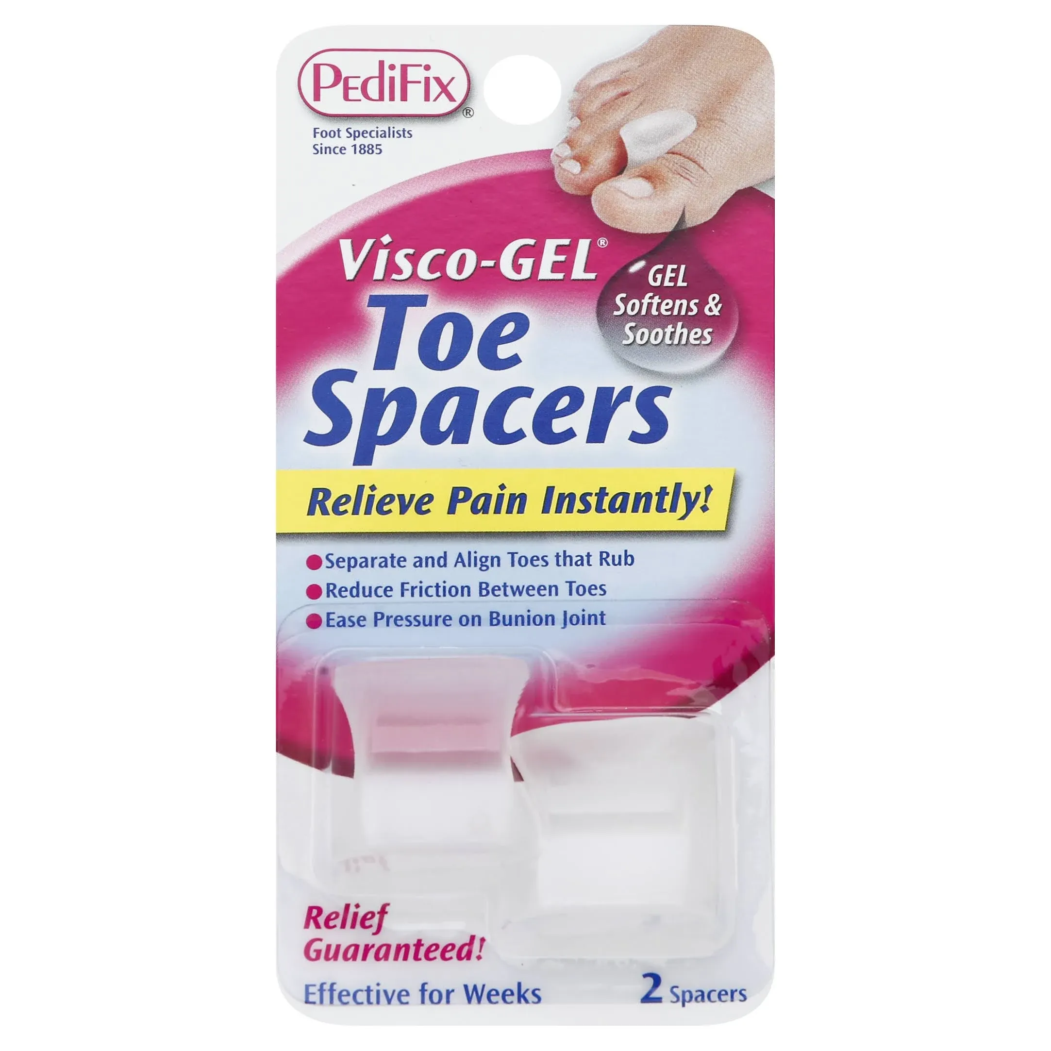 Pedifix Visco-GEL Toe Spacers