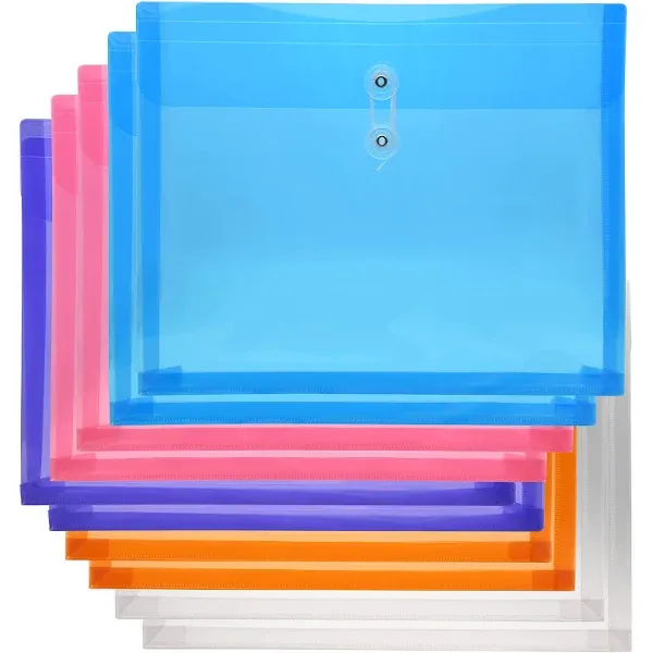 Zoohot A4 Clear Plastic Envelopes