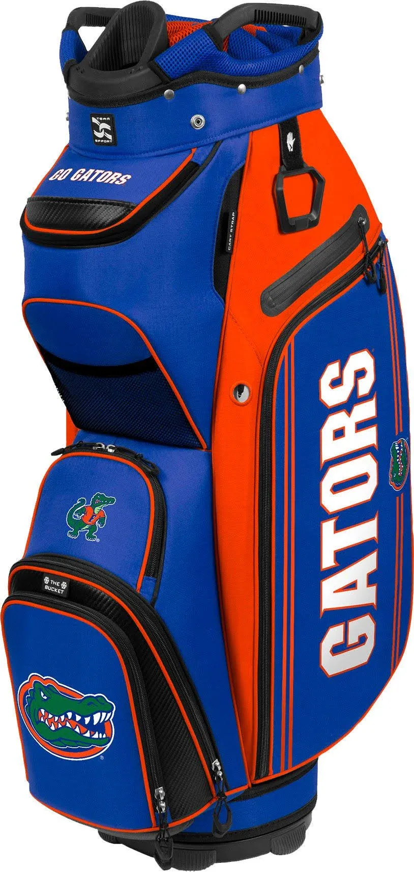 FLORIDA GATORS TEAM EFFORT BUCKET III COOLER CART GOLF BAG