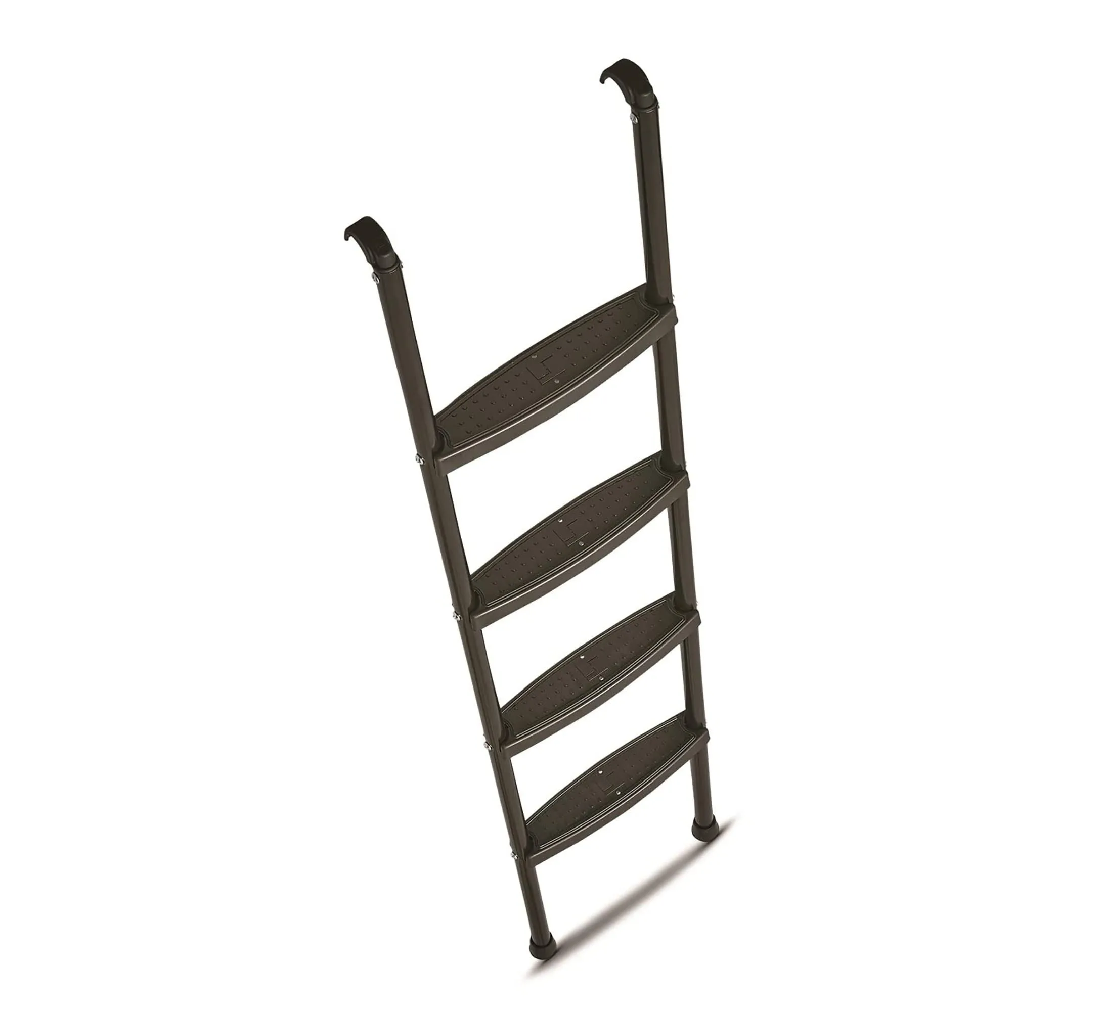 Stromberg Carlson Interior Bunk Ladder, KD, RV Bunk Ladder, Bunk Bed Ladder with Injection Molded Treads, Hooks and Mounting Hardware Included, can be Used as Dorm Loft Ladder - Black 60"