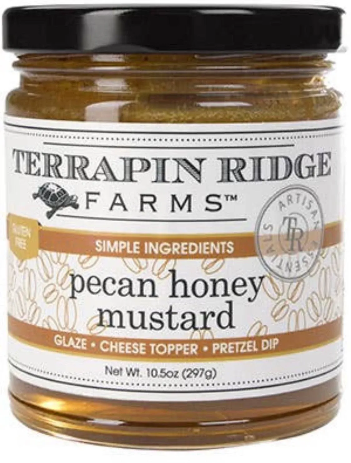 Terrapin Ridge Farms Pecan Honey Mustard, 10.5 Fluid Ounce