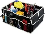 EPAuto 3-Compartment Cargo Trunk Storage Organizer