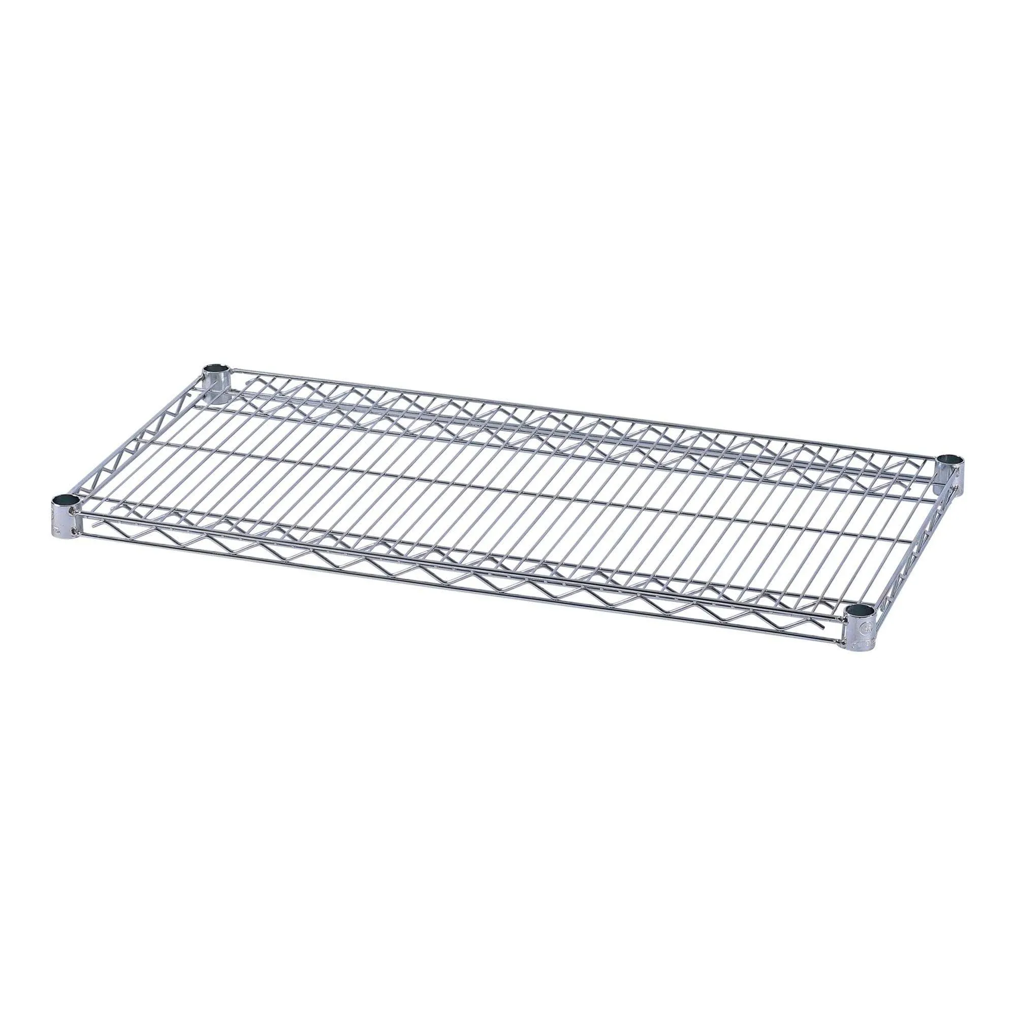 Industrial Wire Shelving Extra Wire Shelves, 36w x 18d, Silver, 2 Shelves/Carton