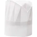 24 Pack Paper Chef Hats for Kids, Adults, Adjustable White Kitchen Toque Cap 