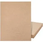 1/4 In MDF Wood Chipboard Sheets for Crafts, Engraving, Painting (11x14 in, 6...