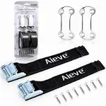 Aieve Cooler Tie Down Straps Kit - Ice Chest Lock Bracket - Cooler Accessories Secure for Yeti Cooler RTIC Coolers to Boat, Deck