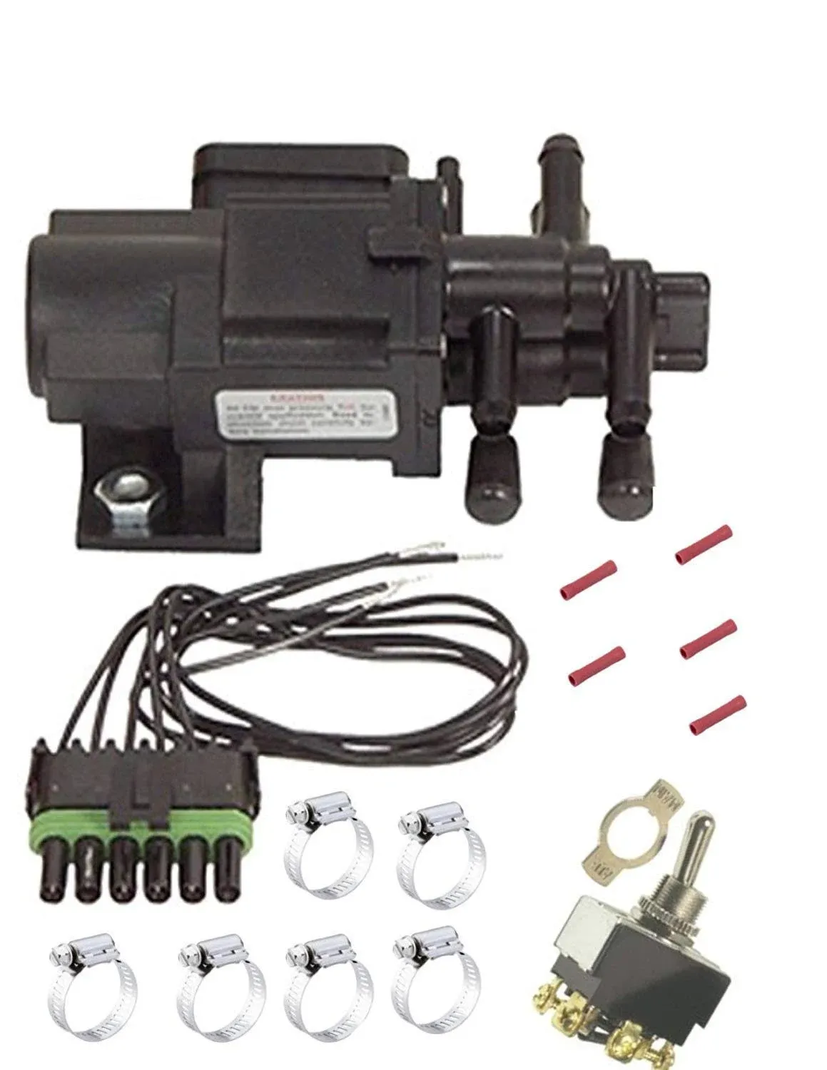 DUAL TANK Gas/Diesel SELECTOR SWITCHING VALVE KIT/CONNECTOR TOGGLE MAIN AUXILIARY SWITCH OVER W/Instructions U7000 FV5 Professional Fuel Tank Selector Valve Brand: SMP/Standard Motor