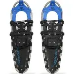 Outbound Men and Women's Lightweight 28 x 8" Aluminum Frame Snowshoes, Black