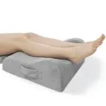 LightEase Leg Elevation Pillow, Memory Foam Leg Elevating Support Wedge Pillow