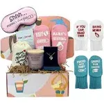 Silly Obsessions Gift Box for New Mom, Pregnant Mom, Great Gift Basket Set for Baby Shower, Pregnant Women, Daughter, Wife, Frie