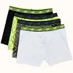 New Balance Boys' 3.5" Underwear, Performance Boxer Briefs (4 Pack)