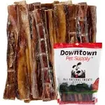 Downtown Pet Supply Bully Sticks for Dogs (6", 50-Pack Regular) Rawhide Free Dog Chews Long Lasting Non-Splintering Pizzle Sticks - USA Sourced Low Odor Bully Sticks for Large Dogs