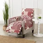 Patchwork Reversible Recliner Pet Furniture Protector Slipcover Winston Porter Fabric