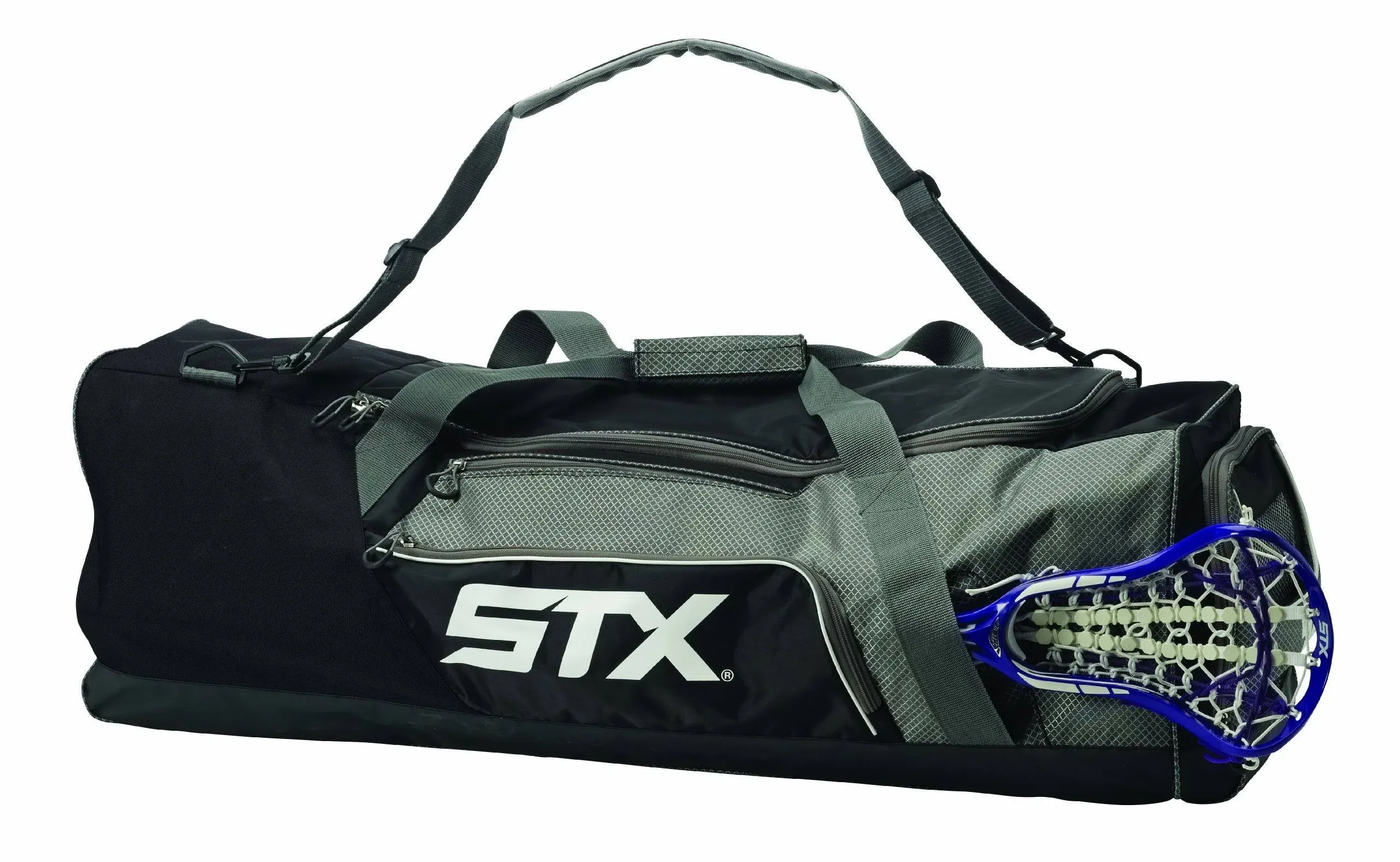 Lacrosse Challenger Lacrosse Equipment Bag, Black, 36-Inch