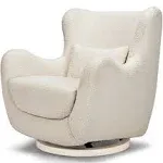 Solstice Swivel Glider | Ivory Boucle