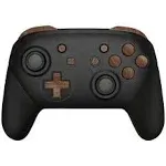 eXtremeRate Wood Grain Repair ABXY D-pad ZR ZL L R Keys for Nintendo Switch Pro Controller, DIY Replacement Full Set Buttons with Tools for Nintendo Switch Pro Controller - Controller NOT Included