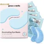 Grace & Stella Under Eye Masks - Blue, 24 Pairs