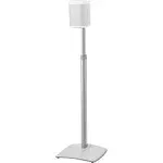 Sanus WSSA1 Adjustable Height Wireless Speaker Stand for Sonos One, Play:1, and Play:3 - Each (White)