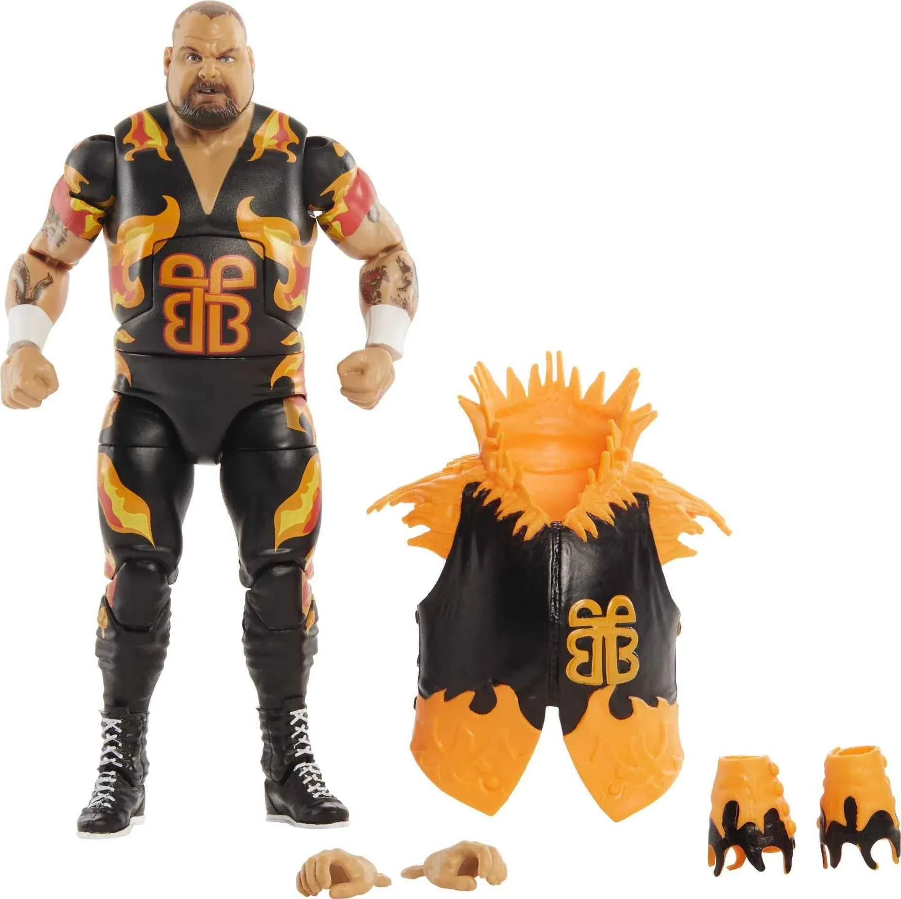 WWE Elite Collection Greatest Hits BAM BAM Bigelow Action Figure