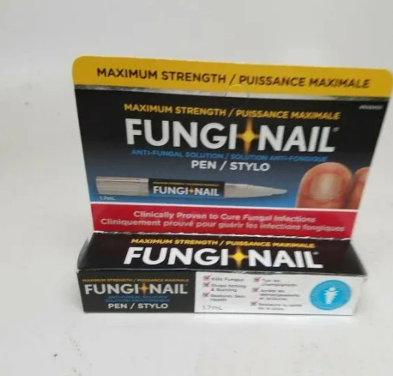 Fungi Nail Toe and Foot Maximum Strength Anti Fungi, 1.7 ml