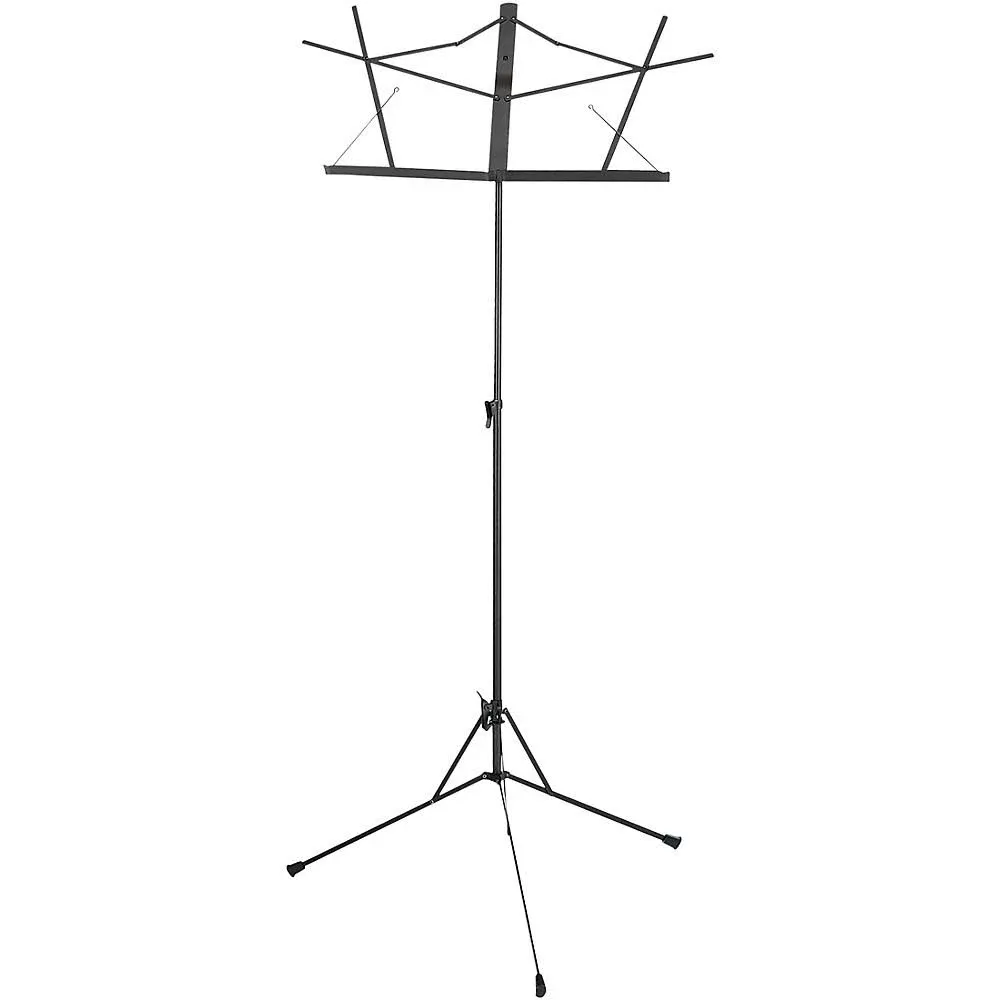 Musician's Gear Folding Music Stand, Black