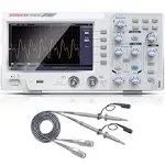 HANMATEK 110mhz Bandwidth DOS1102 Digital Oscilloscope With 2 Channels And Screen 7 Inch / 18 Cm, TFT-LCD Display, Portable Professional Oscilloscope