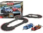 Carrera Digital Electric Slot Car Racing Track Set Includes Two Cars & Two Dual-Speed, D124 Full Speed