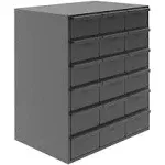 Metal 18 Drawer Hole Storage Bolt Bin Cabinet Compartment Fasteners Screws