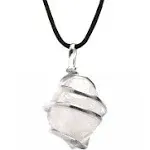 Ayana Herkimer Diamond Crystal Necklace - Handmade Necklaces, Ethically Sourced ...