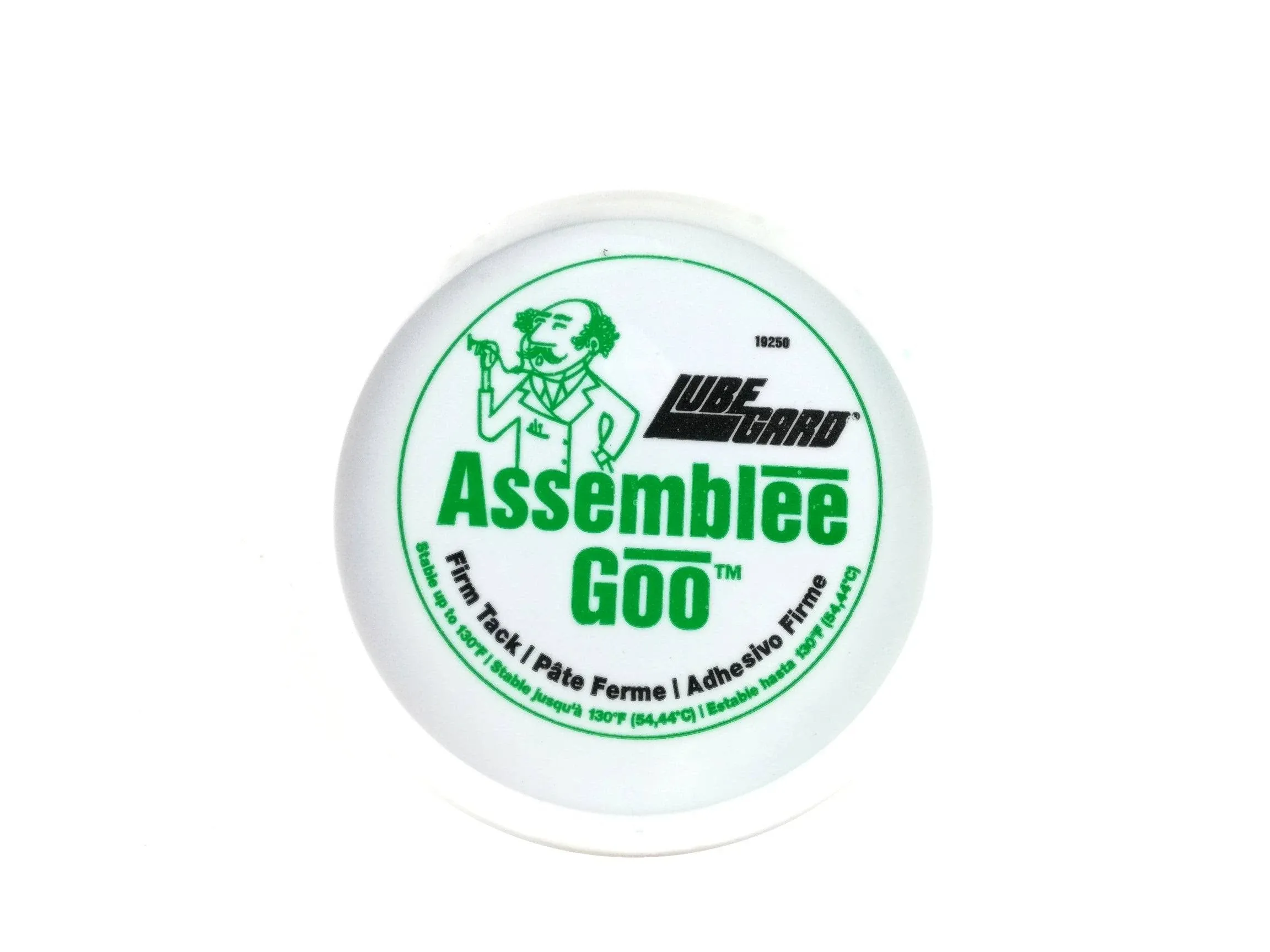 Lubegard 19250 Assemblee Goo, Green, Firm Tack Lubricant, 16 oz.