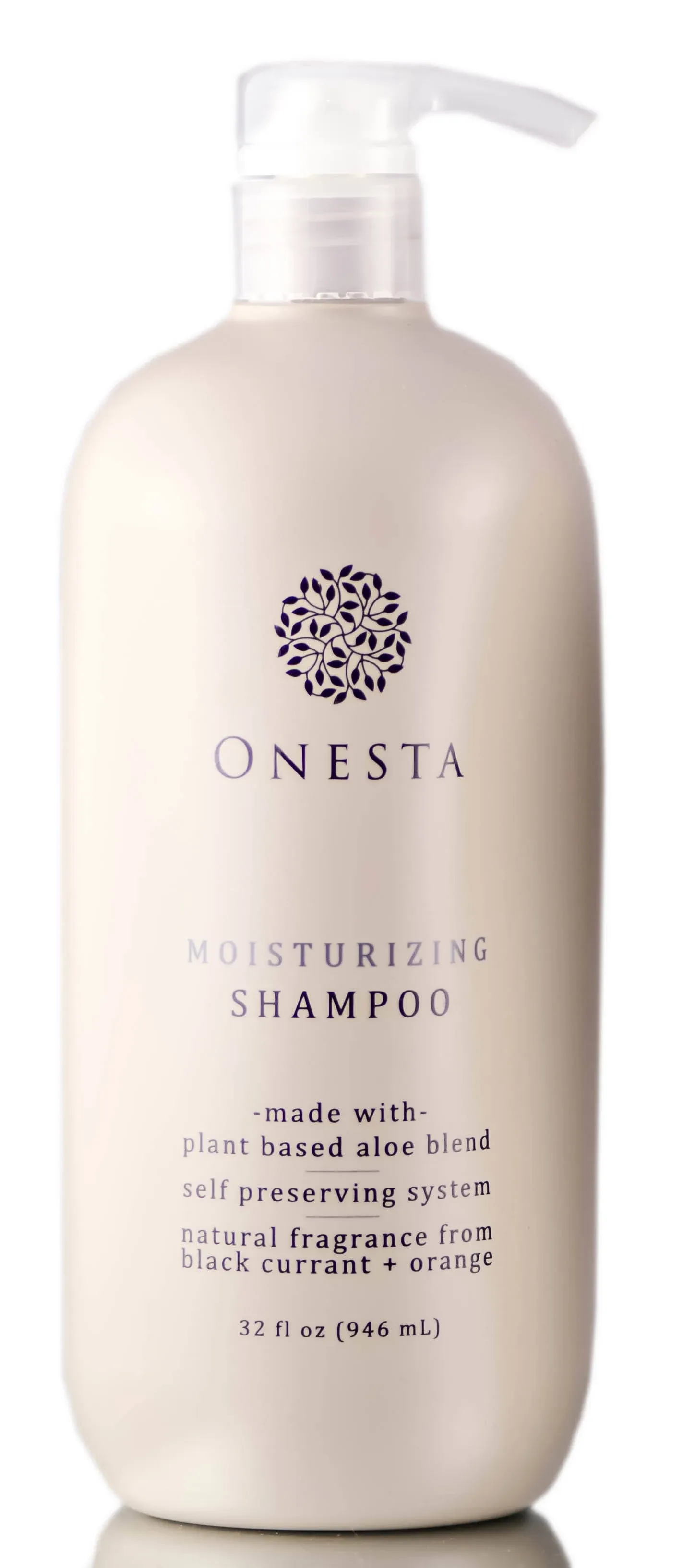 Onesta Hair Care Plant Based Moisturizing Shampoo for Dry and Damaged Hair, 32 Ounces (Pack of 1)