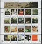 Scott 3236 FOUR CENTURIES OF AMERICAN ART Sheet of 20 US 32¢ Stamps MNH 1998 | United States, General Issue Stamp