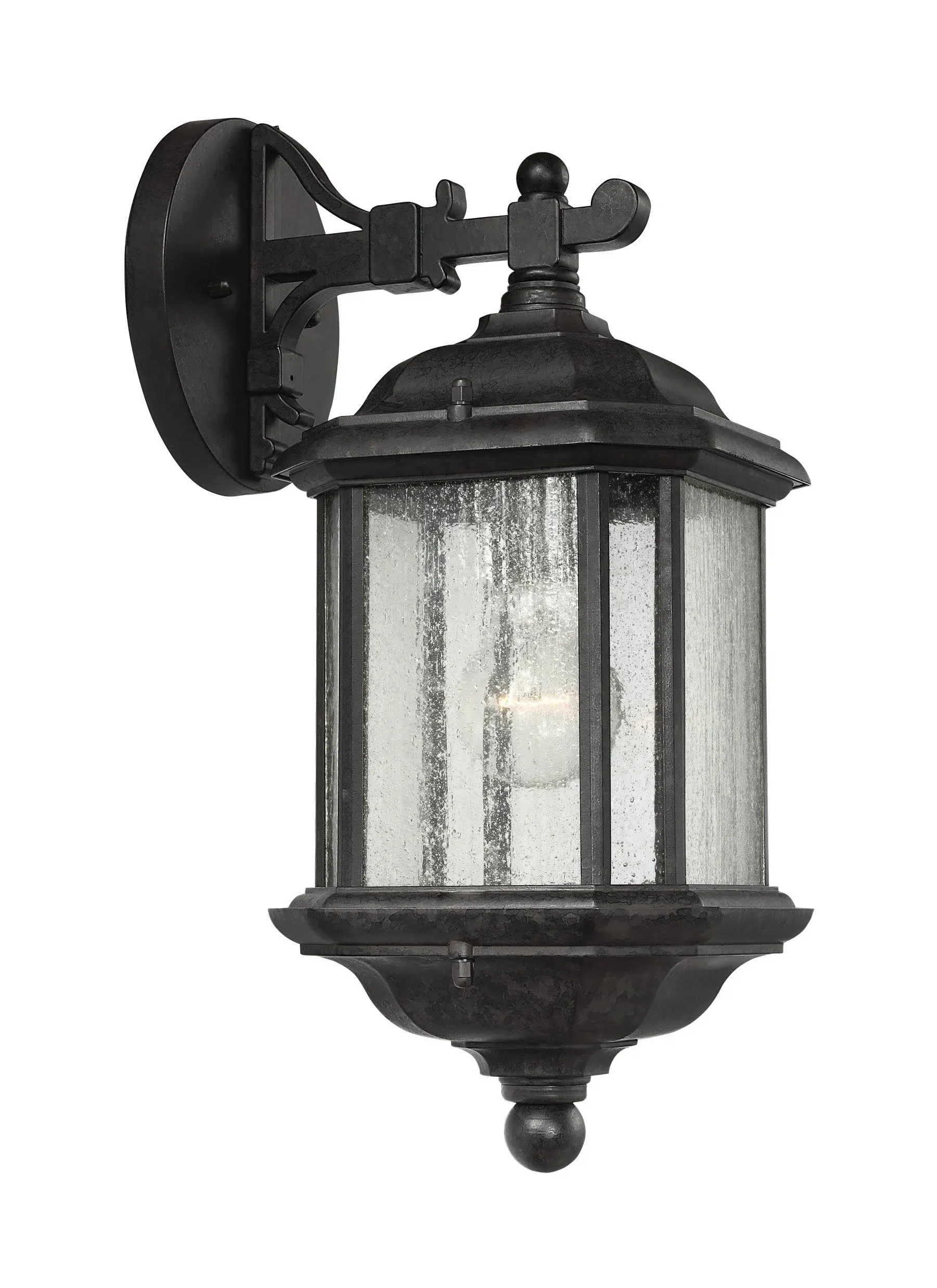 Sea Gull Lighting Kent One Light Outdoor Wall Lantern in Oxford Bronze