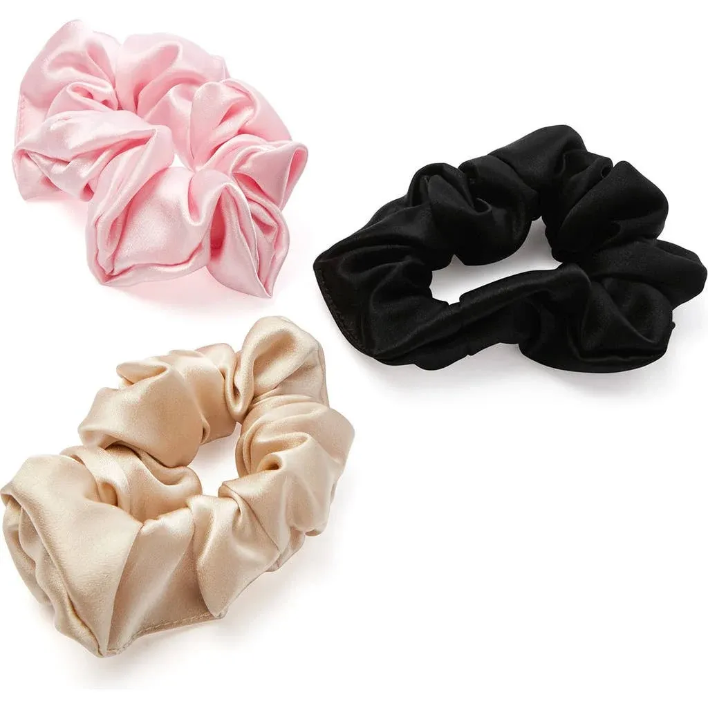 Blissy 3-Pack Silk Scrunchies