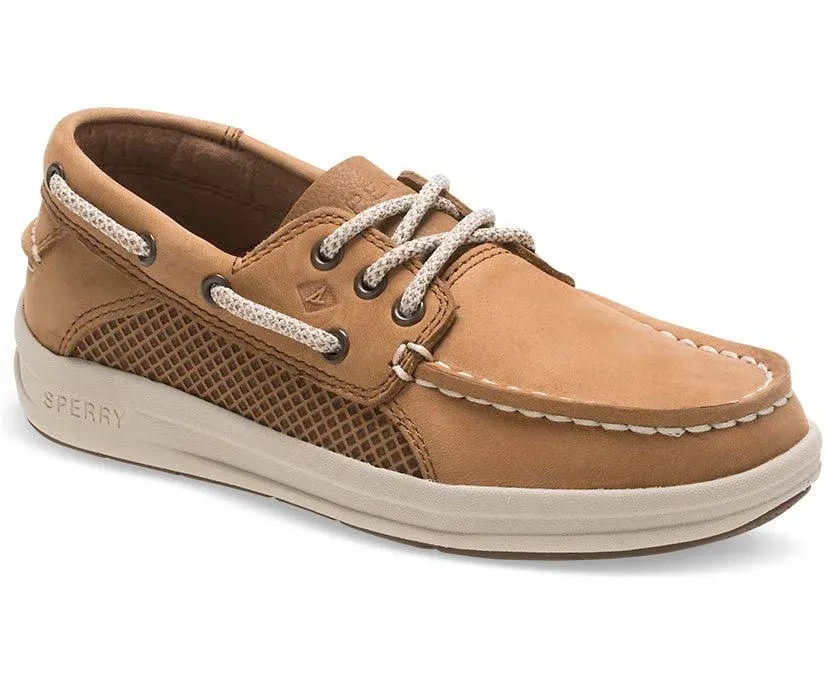 Sperry Big Boys Gamefish Boat Shoes Dark Tan