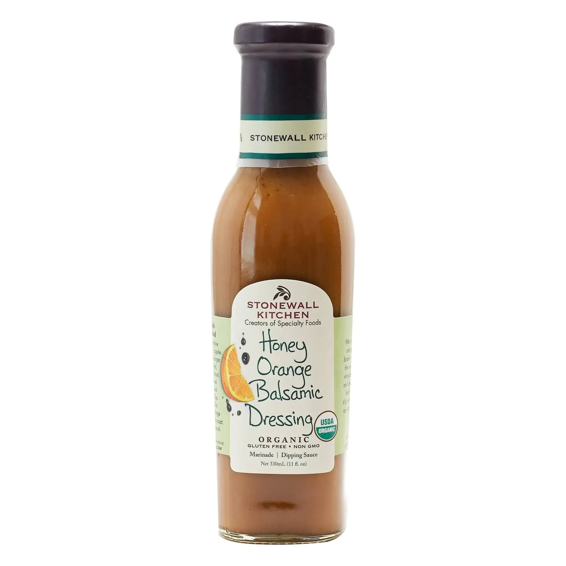 Stonewall Kitchen Balsamic Dressing, Organic, Honey Orange - 330 ml